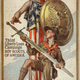 Illustration for article titled Rare World War I Propaganda Shows the Biomech Soldier of 100 Years Ago